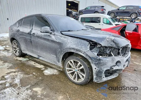 2017 BMW X6 xDrive35I z USA, uszkodzony, nr VIN 5UXKU2C34H0U28565